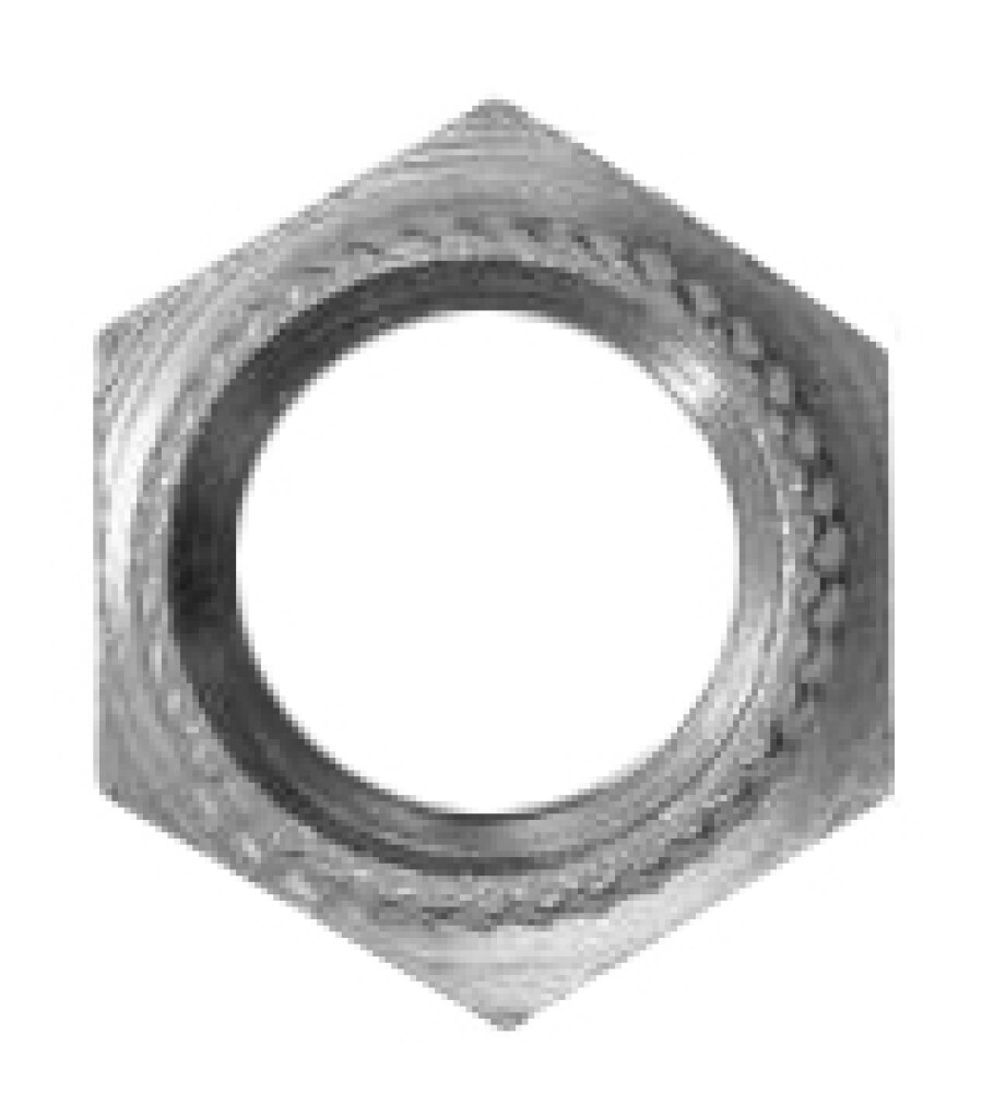 Setzmuttern  1.0718   M  3 verzinkt  SW  5,5 x  3    KH 0,9 mm